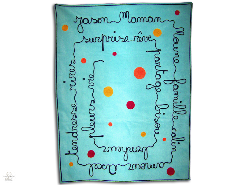 Sophie L / Bracelet brodé / Tanna