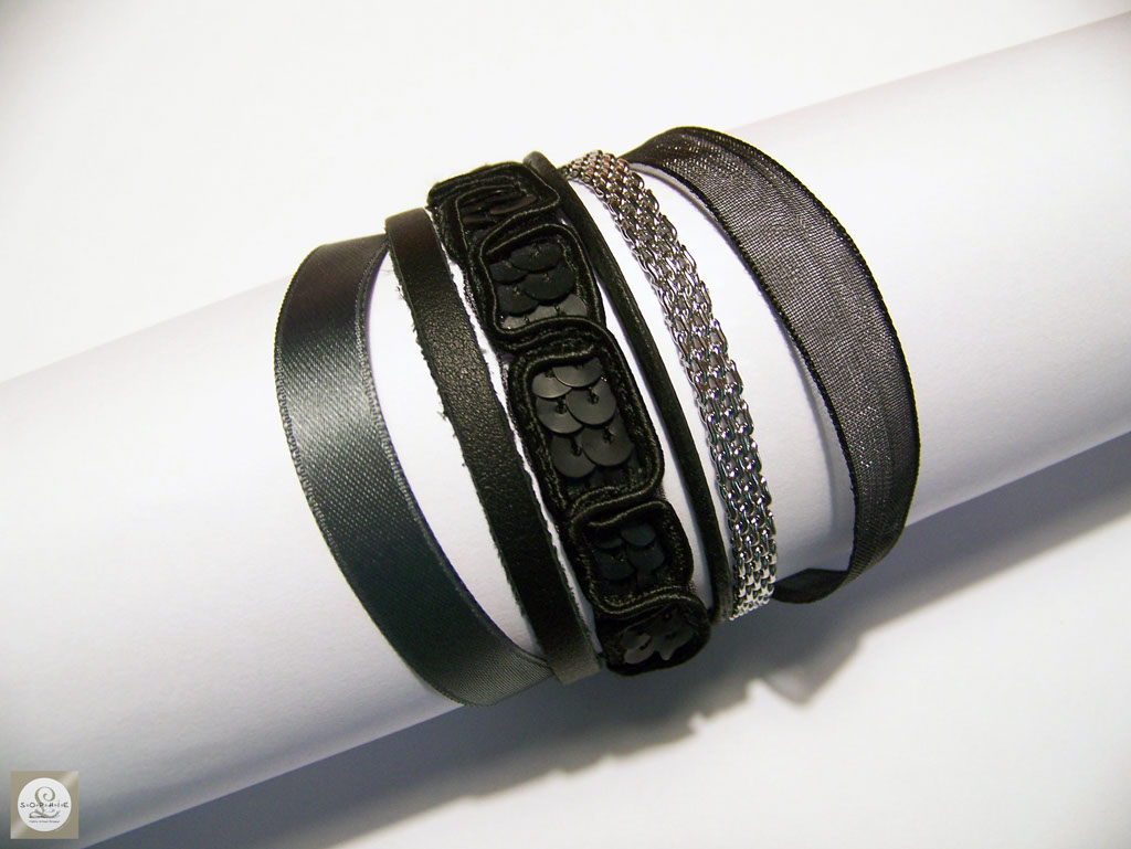 Sophie L / Bracelet / Kaukau Noir