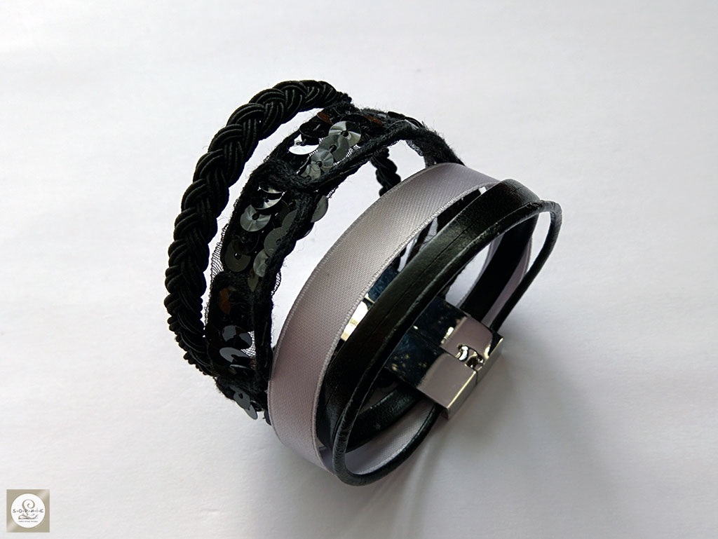 Sophie L / Bracelet / Kaukau Noir
